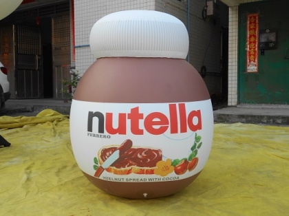 inflatable nutella bottle ba...