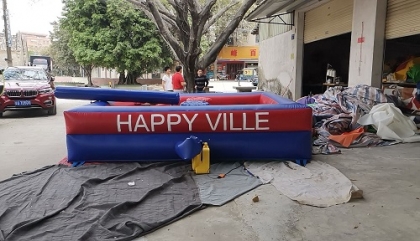 inflatable wrestling arena