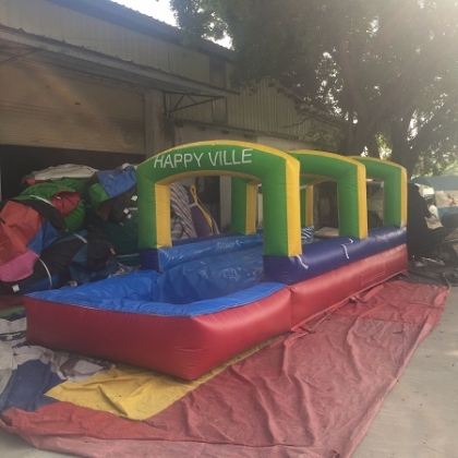 inflatable water slip slide