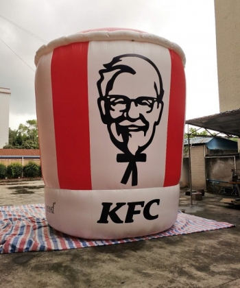 Inflatable kfc bucket, infla...