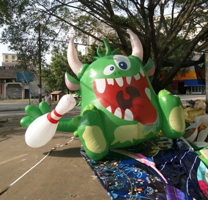 inflatable mascot cartoon