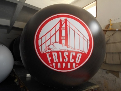 infltable logo round balloon