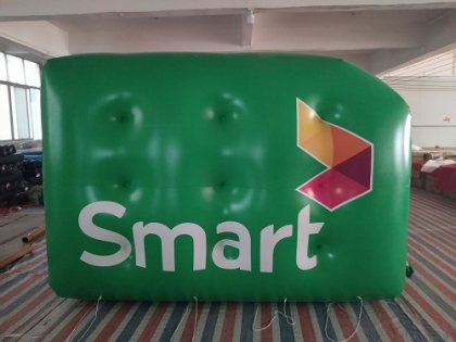 Inflatable sim card balloon