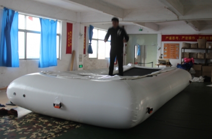 inflatable jumping trampolin...