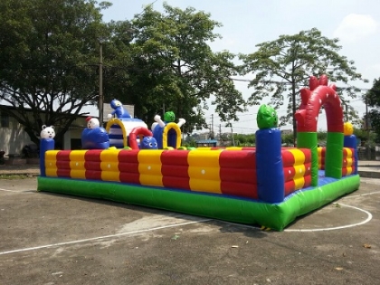 inflatable playground