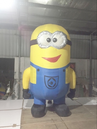 Inflatable Minions cartoon