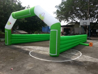 inflatable arch with wall (f...