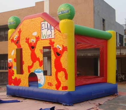 sesame street inflatable bou...