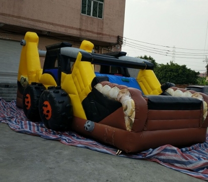 car inflatable obstacle cour...