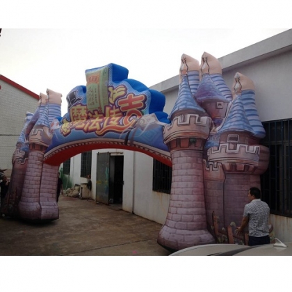 inflatable castle arch