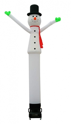 inflatable snowman dancer