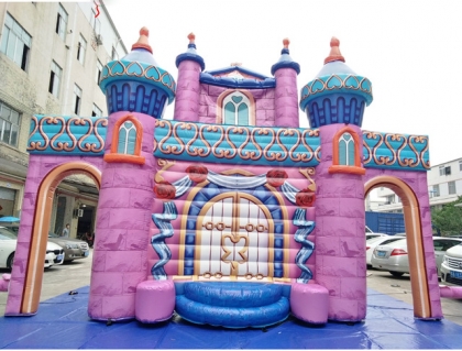 inflatable castle arch entra...