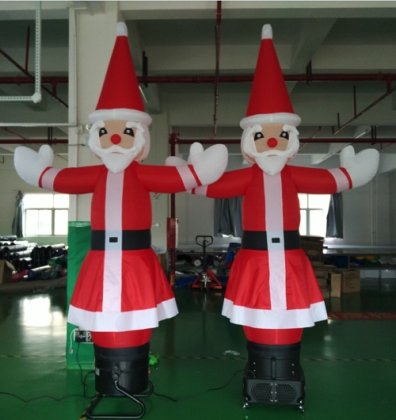 inflatble santa man air danc...