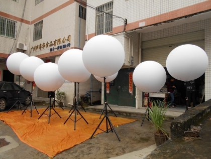 inflatable stand led balloon