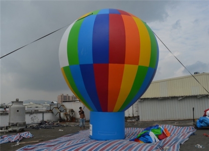 rainbow inflatable ground ba...