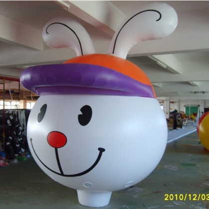 inflatable rabbit helium bal...