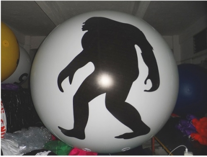 led inflatable round balloon