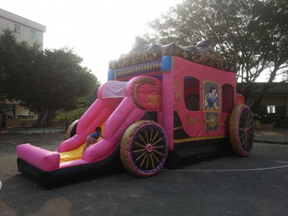 inflatable carriage bouncer