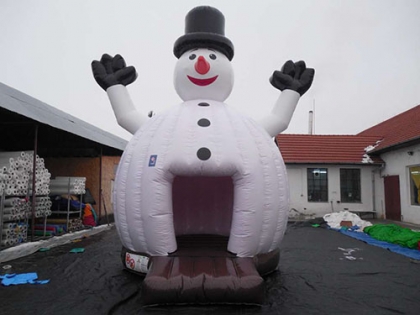 inflatable snowman christmas...