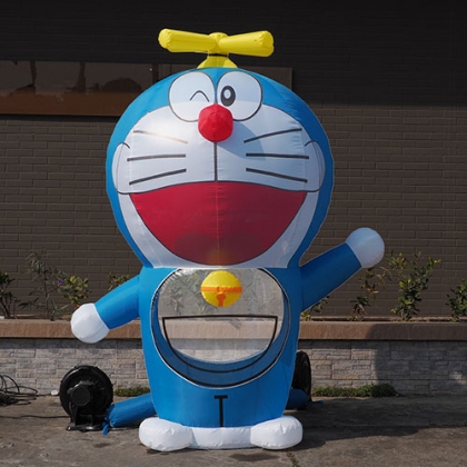 inflatable doraemon cash boo...