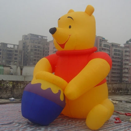 inflatable giant bear