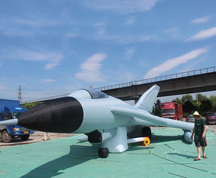 inflatable jet plane