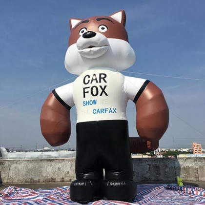 inflatable civet fox animal ...