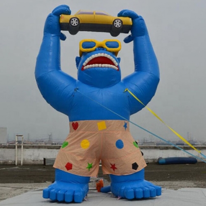 inflatable gorilla monkey an...