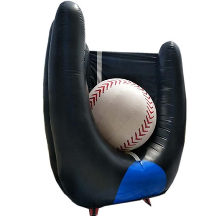 inflatable baseball mitt