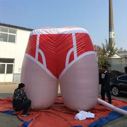 inflatable big ass short pan...