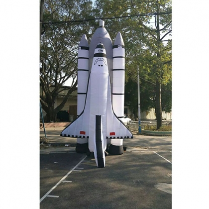 inflatable shuttle airplane