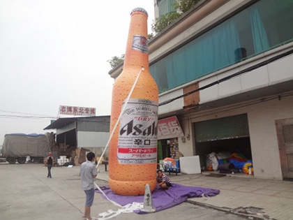 beer inflatable giant bottle...