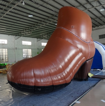 inflatable lady boot shoes