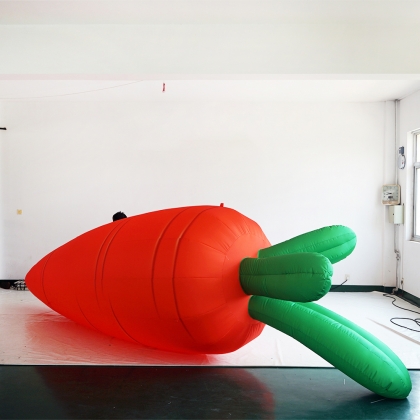 inflatable carrot vegetable