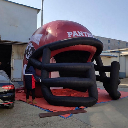 helmet inflatable football t...