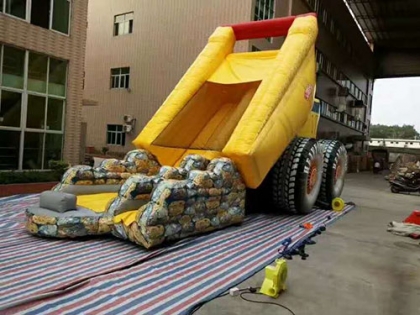 inflatable truck rooter slid...