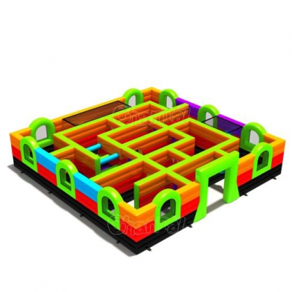 inflatable maze games