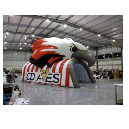 inflatable eagle mascot foot...