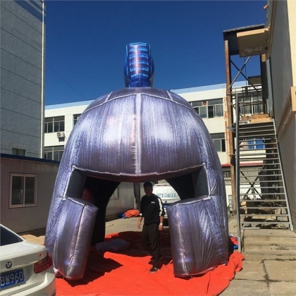 inflatable helmet tunnel kni...