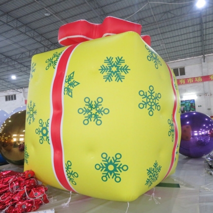inflatable gift box balloon