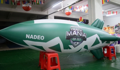 advertising inflatable rocke...