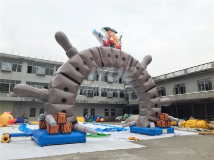 pirate inflatable arch