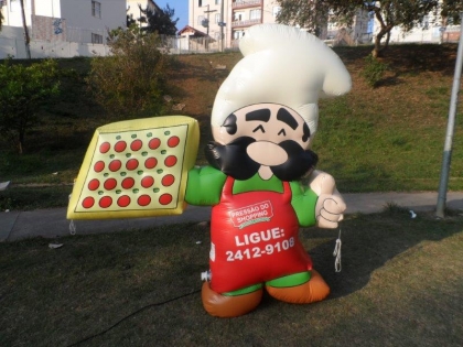 Advertising inflatable carto...