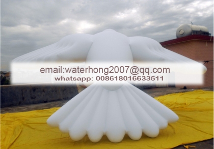 white bird balloon inflatabl...