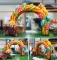 inflatable dog theme flower ...