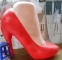 inflatable high heel balloon...