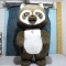 Soft Cute Cartoon raccoon ma...