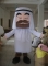 Arab Boy Mascot Costume Arab...