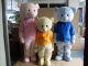 plush bear costume mascot fa...