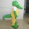 aligator costume advertising...